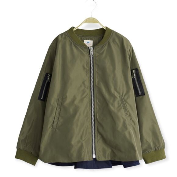Hayden Los Angeles army green bomber jacket size Small - Picture 1 of 10
